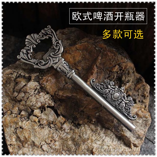 俄羅斯錫制瓶啓子金屬酒吧歐式複古典酒起子創意鑰匙形啤酒開瓶器在類目 餐飲具, 酒壺/酒杯/酒具, 開瓶器中 - 來自Buy2taobao.com提供專業的淘寶代購服務