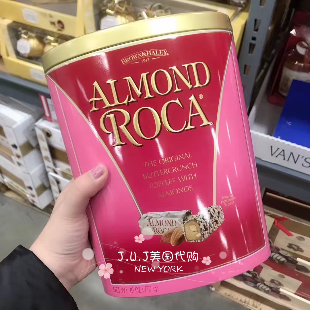 Almond roca Roca Marzipan nut Chocolate Toffee 737g J.W.J U.S. purchasingin the Snacks/Nuts/Specialty , Sweets and snacks/Jelly/Pudding , Candy category - from Buy2taobao.com to provide professional Taobao agent buy service
