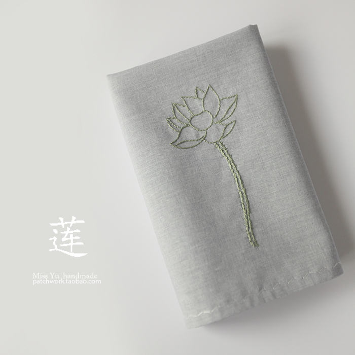 Original Pure handwork Embroidery Lotus Lotus pure cotton Cotton Imported Handkerchief soft Skin-friendly Feel recommendin the Accessories/Leather belt/Hat/Muffler , Handkerchief category - from Buy2taobao.com to provide professional Taobao agent buy service