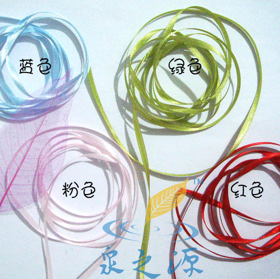 1元5米!3mm 彩色絲帶diy葉脈書簽材料手工賀卡材料在類目 居家布藝, 縫紉DIY材料、工具及成品, 縫紉DIY配件/輔料/配飾, 絲帶/綢帶/布帶中 - 來自Buy2taobao.com提供專業的淘寶代購服務