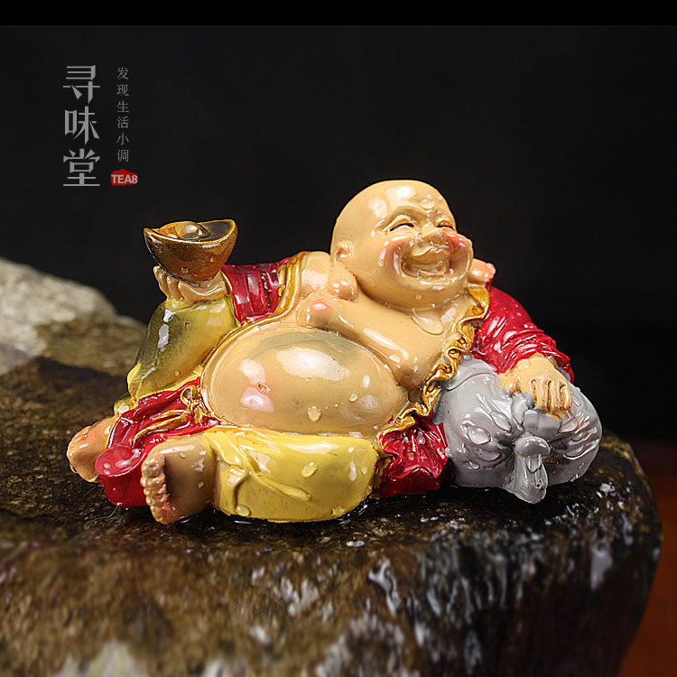 变彩色招财佛弥勒佛树脂变色茶宠 金色卧佛茶玩 创意个性茶盘摆件在类目 餐饮具, 茶具, 茶宠摆件中 - 来自Buy2taobao.com提供专业的淘宝代购服务