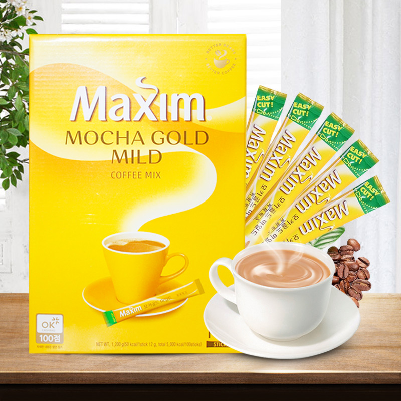 韩国食品进口东西牌麦馨Maxim麦心摩卡三合一速溶咖啡100条袋装在类目 咖啡/麦片/冲饮, 速溶咖啡/咖啡豆/粉, 速溶咖啡中 - 来自Buy2taobao.com提供专业的淘宝代购服务