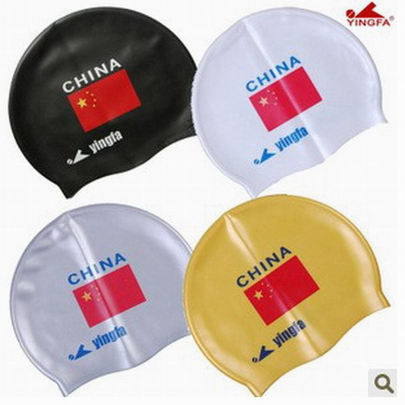 Special shop Climax /yingfa high quality silica gel Small flags waterproof Swimming cap black yellow silvery men and womenin the Sports/Yoga/Fitness/Fans supplies , Swim , Caps category - from Buy2taobao.com to provide professional Taobao agent buy service