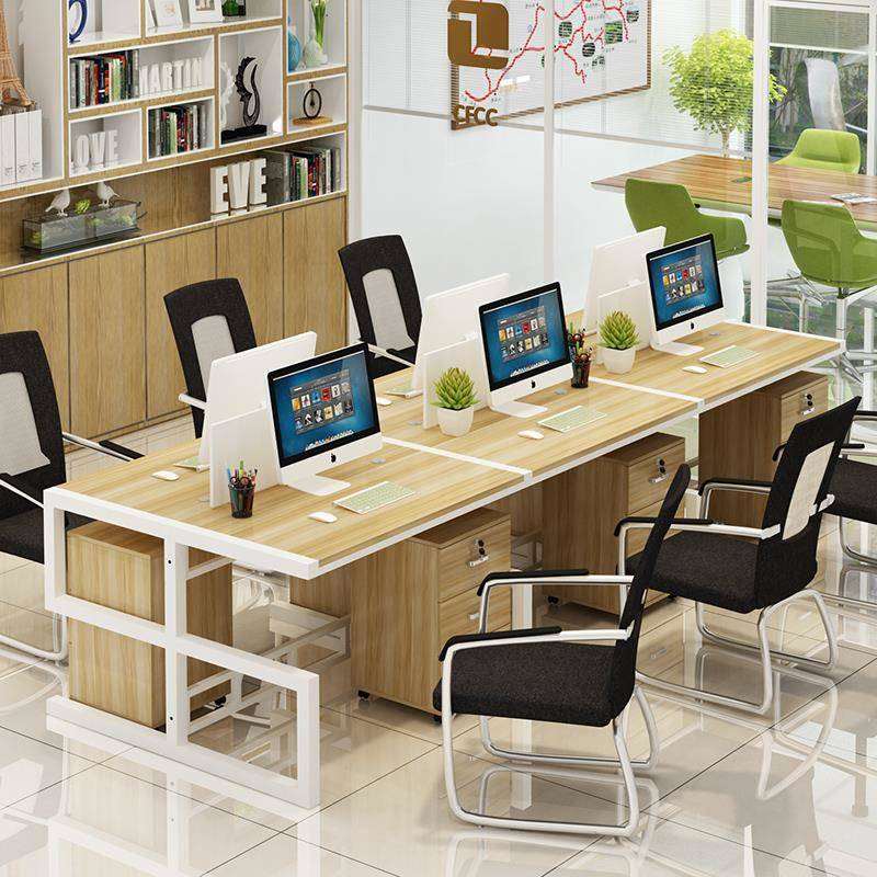 staff screen Four Staff member computer Tables and chairs work Simplicity modern 2/4/6 desk combination Six peoplein the Business/Office Furniture , Office Furniture , Desk , Office Computer Desk category - from Buy2taobao.com to provide professional Taobao agent buy service