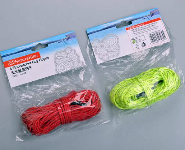 NatureHike正品 反光帳篷繩,天幕拉繩套裝 4米*4根(16)米在類目 戶外/登山/野營/旅行用品, 帳篷/天幕/帳篷配件, 帳篷配件, 帳篷繩中 - 來自Buy2taobao.com提供專業的淘寶代購服務