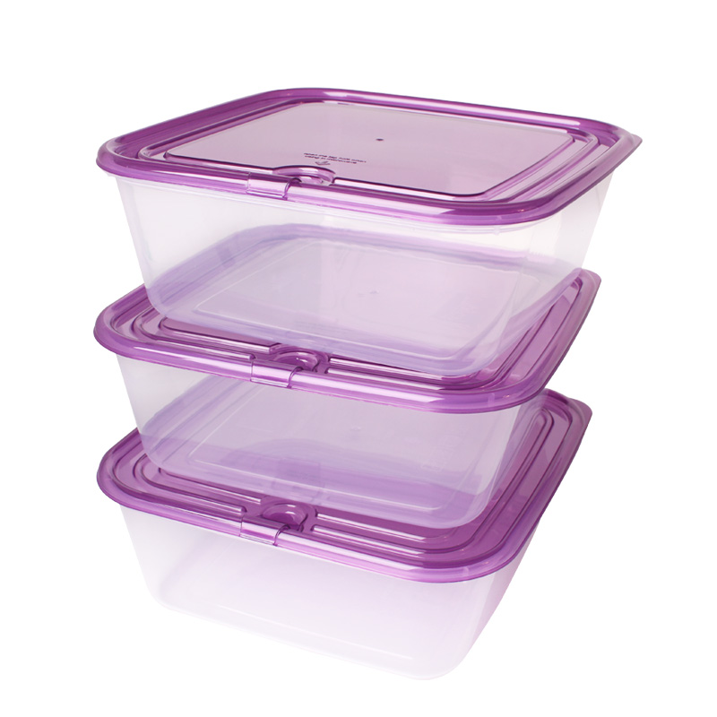 Le million Crisper microwave heating Refrigerator Storage seal up Plastic 3 Set of parts 1400mlin the Tableware , Fresh container/Fresh Containers , Crisper category - from Buy2taobao.com to provide professional Taobao agent buy service