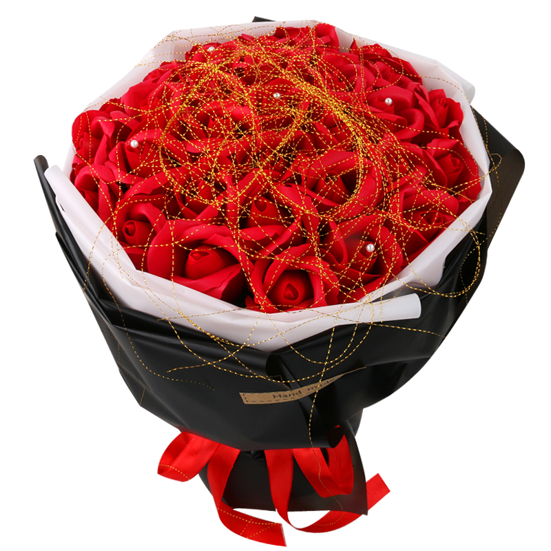 香皂花束520花束生日香皂花 情人节女友礼品拍照花束小清新|ruв категории доставка цветов/цветок моделирования/растения садоводства, мультфильм цветы/шоколад, цветы (новая), мультфильм цветы - от Buy2taobao.com для оказания профессиональной услуги покупки агента Taobao