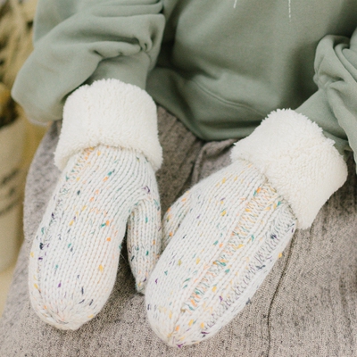 小清新日系冬季保暖加绒加厚韩版可爱连指学生毛线手套少女心ins