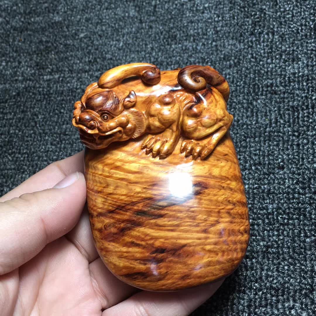 海南黄花梨木油梨貔貅手把件,黄金底,闪电波,水波,高油密|msdalam kategori Ciri-ciri kraftangan, ciri-ciri lain kraf - dari Buy2taobao.com untuk memberikan perkhidmatan ejen Taobao profesional membeli