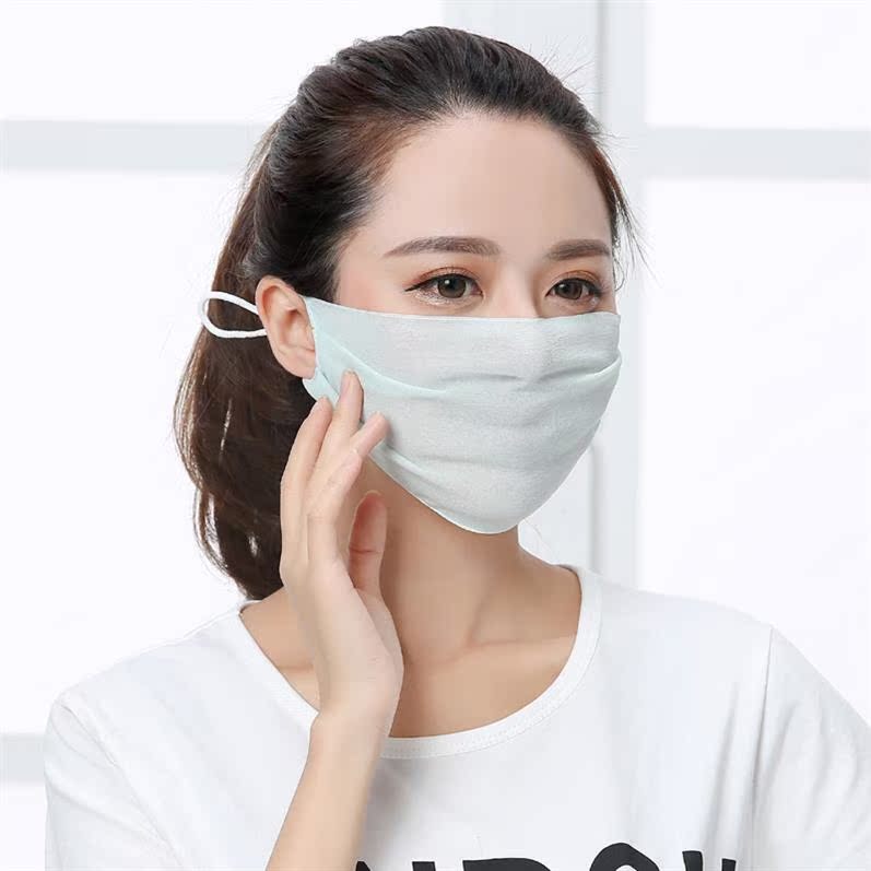 真丝口罩夏季薄款女防紫外线戴眼镜防哈气透气桑蚕丝防晒护颈专用|ruв категории начало ежедневно, защитное оборудование, маска - от Buy2taobao.com для оказания профессиональной услуги покупки агента Taobao