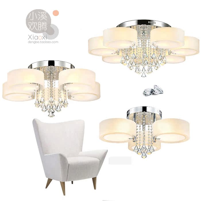 modern Simplicity crystal Ceiling lamp fashion Living room lights Restaurant lights Bedroom lights Special Offerin the Decoration main material , Lamps , Ceiling category - from Buy2taobao.com to provide professional Taobao agent buy service