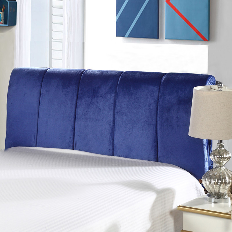 Simplicity modern environmental protection Fabric art Soft roll backrest thickening solid wood Bedside 1.8m All inclusive Headboard cushionsin the Home Fabric , Pillow/Pillow category - from Buy2taobao.com to provide professional Taobao agent buy service