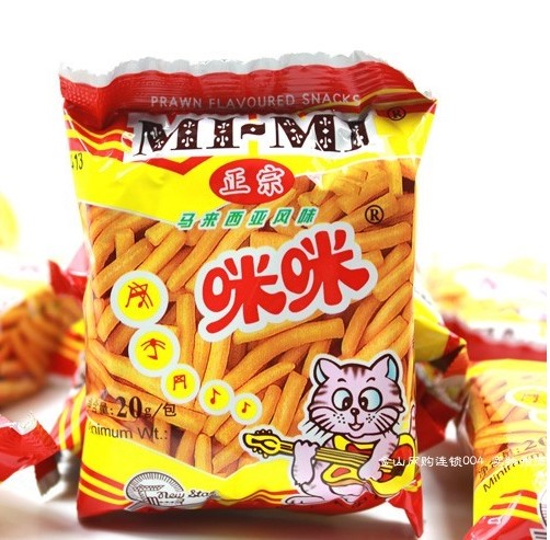 80 classic Reminiscence food Malaysia[Mimi Shrimp 20g Shrimp strip leisure time snackin the Snacks/Nuts/Specialty , Biscuit/Popped , Expanded Food category - from Buy2taobao.com to provide professional Taobao agent buy service