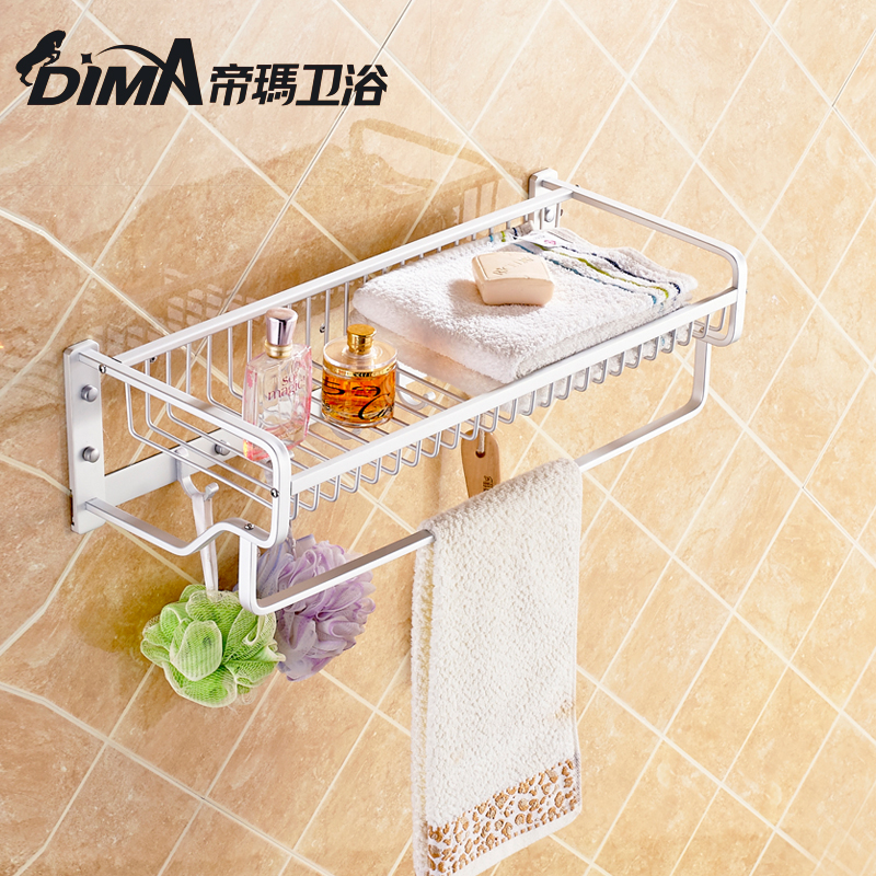 Space aluminum solid Shower Room Shelf TOILET Shelf Storage rack Restroom pylons Wall mounted Free punchin the Decoration main material , Toiletries , Bathroom Hardware/Pendant , Bathroom Shelves category - from Buy2taobao.com to provide professional Taobao agent buy service