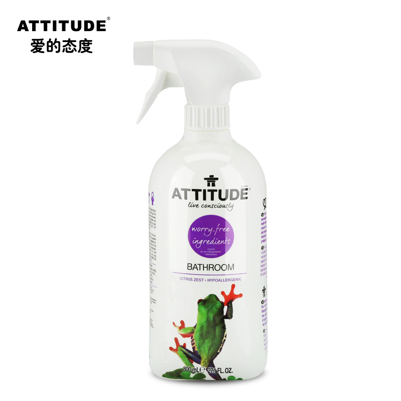Canada Original import Attitude /ATTITUDE Bathroom Cleaner bathtub/Washbasin Lockersin the Care cleaners/Sanitary napkins/Paper/Aromatherapy , Family environment cleaner , Purpose Cleaner category - from Buy2taobao.com to provide professional Taobao agent buy service
