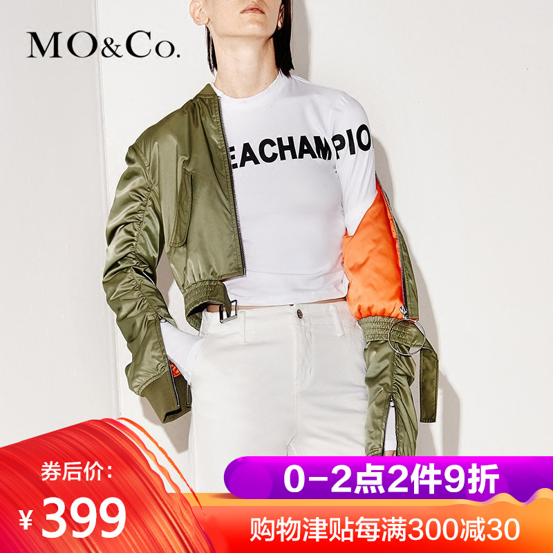 MOCO winter Solid Stand collar Self cultivation have cash less than that is registered in the accounts Light and thin Cotton coat MA171JKT109 Mo Ankein the Women's clothing/Boutique , Cotton/Padded category - from Buy2taobao.com to provide professional Taobao agent buy service