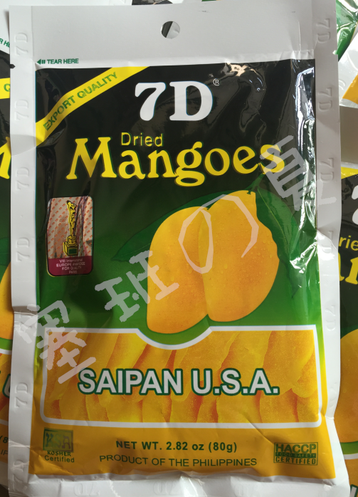 SAIPAN熊猫商场代 7D芒果干 美国 塞班岛 购买 80g|msdalam kategori makanan ringan/Nuts/Specialty, Manisan/jujube/Plum/buah-buahan kering, mangga kering - dari Buy2taobao.com untuk memberikan perkhidmatan ejen Taobao profesional membeli