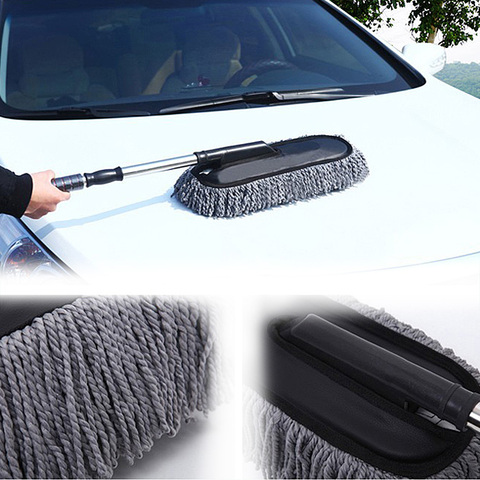 正品清洁美容工具 车林蜡拖除尘掸不伤车漆可