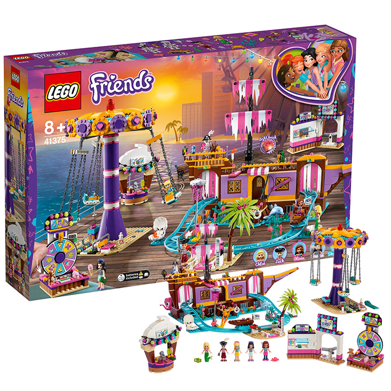 5月新品LEGO乐高好朋友系列心湖城豪华奇趣游乐场41375女孩玩具礼|ruв категории игрушка/коляска/головоломка/блоки/модель, бусы/головоломка/в паре/демонтаж/бить игрушки, строительство/мега - блоки - от Buy2taobao.com для оказания профессиональной услуги покупки агента Taobao