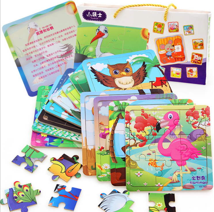 9 Jigsaw puzzle children woodiness insect Birds baby Lesson intelligence Building block toy 2-3-4-5-6 The age ofin the Toy/Childs/Puzzle/Building block/Model , Beads/Jigsaw/Pair/Disassembly/Beat Toy , Jigsaw/Puzzle category - from Buy2taobao.com to provide professional Taobao agent buy service