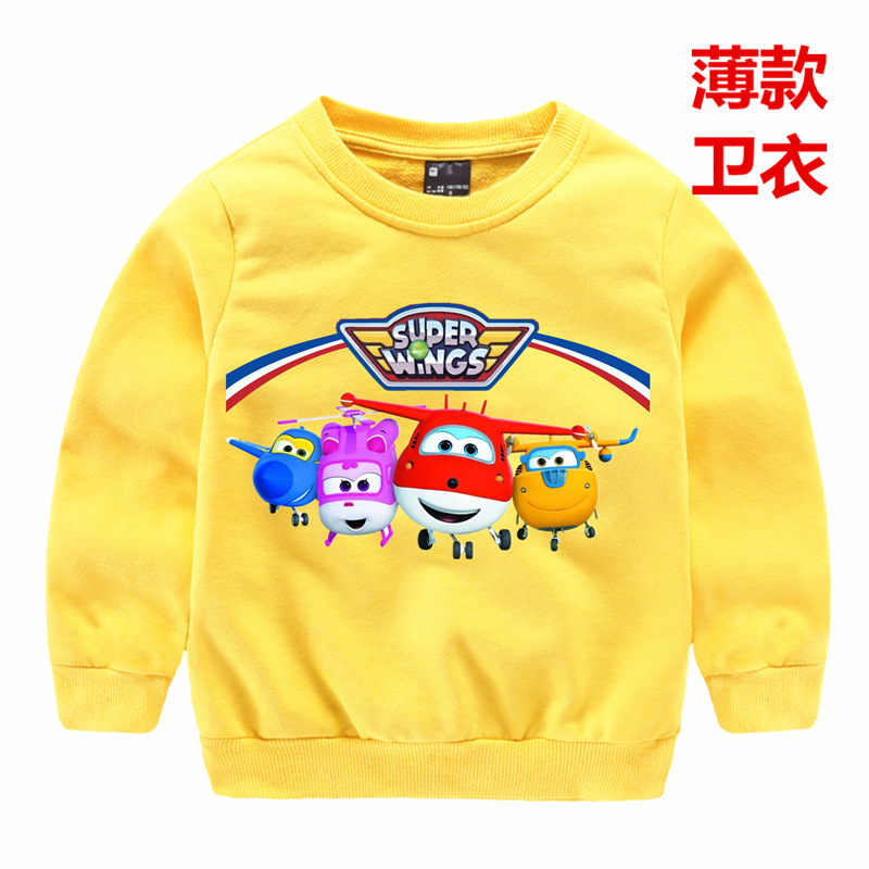 超級飛俠衣服男童純棉T恤女童衛衣秋冬新款兒童長袖打底衫童裝在類目 童裝/嬰兒裝/親子裝, 衛衣/絨衫中 - 來自Buy2taobao.com提供專業的淘寶代購服務