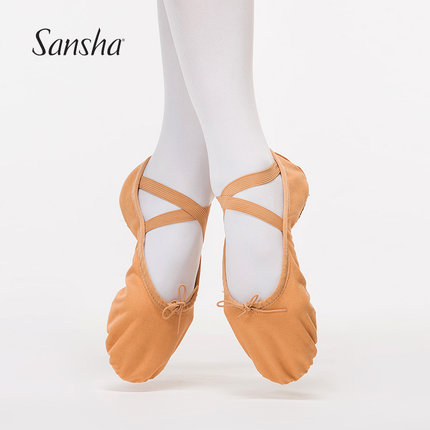 Sansha法国三沙正品 成人猫爪两片底 练功舞蹈芭蕾舞 软鞋 NO.88C在类目 运动/瑜伽/健身/球迷用品, 舞蹈/健美操/体操, 芭蕾舞, 芭蕾舞鞋中 - 来自Buy2taobao.com提供专业的淘宝代购服务