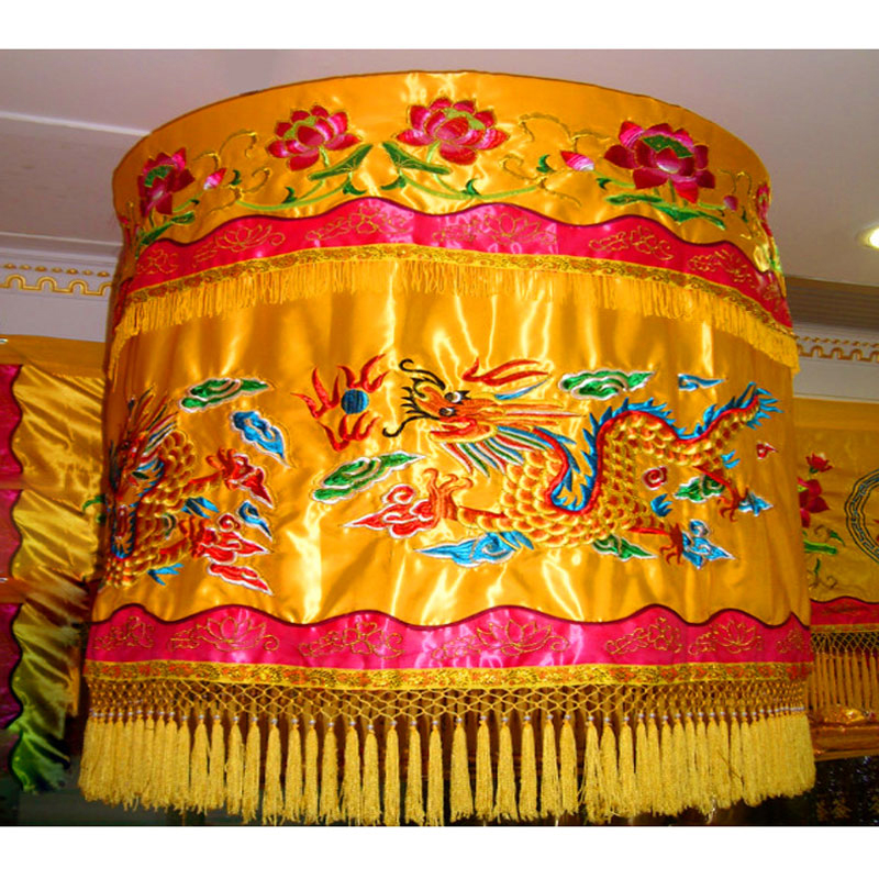 Fortuna Buddha Sengfu Temple temple Buddhism Embroidery Huanglong Huagai 1 Flat embroidery Baogaiin the Arts and crafts , Religious Crafts , Buddhist arts and crafts category - from Buy2taobao.com to provide professional Taobao agent buy service