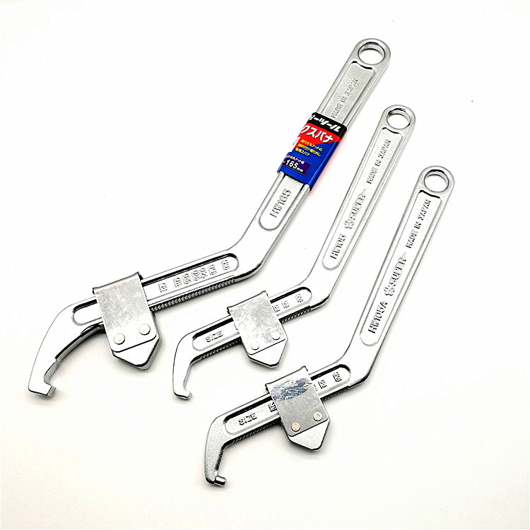 Japan Shiba wrench Crescent Wrench Round nut Hook Head wrench HW-105A 105 165in the Hardware/Tool , Hand Tools , Wrench , Other wrenches category - from Buy2taobao.com to provide professional Taobao agent buy service