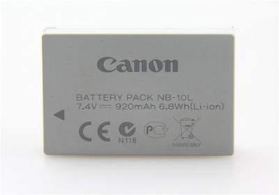 佳能nb-10l相机电池适用于佳能相机g1x g3x g15 g16 sx40 sx50hs