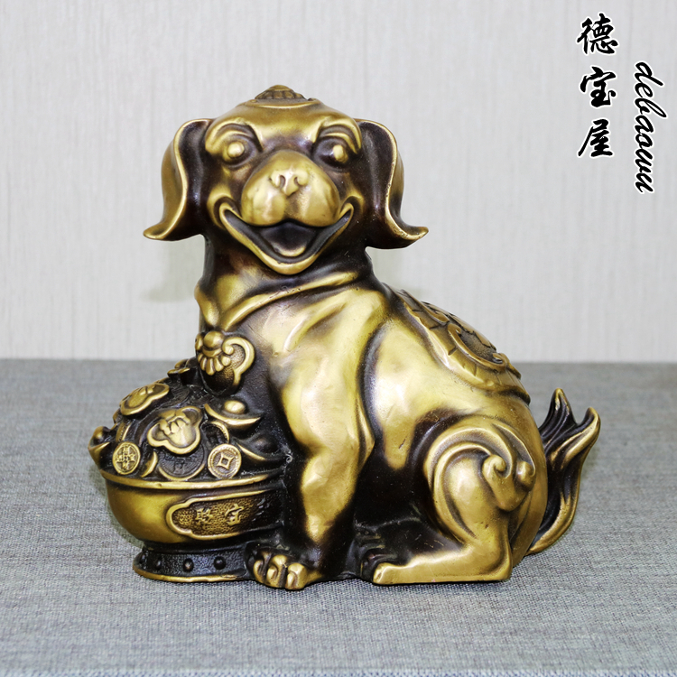 铜狗风水摆件纯铜聚宝盆招财辟邪镇宅工艺品旺财守财生肖狗补缺角在类目 家居饰品, 摆件中 - 来自Buy2taobao.com提供专业的淘宝代购服务