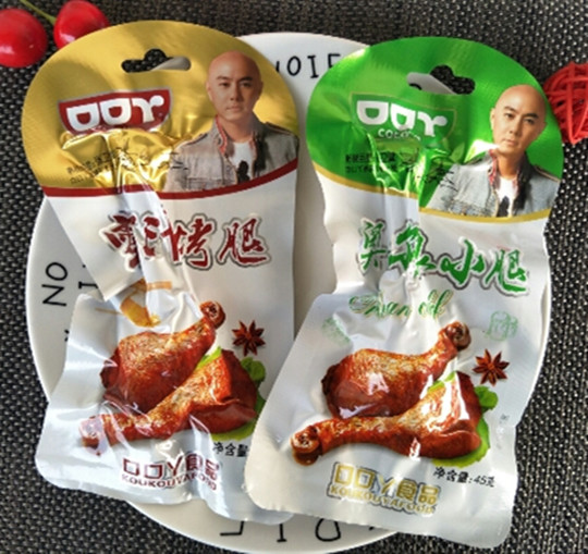 45g克装口口丫香辣蜜汁烤腿奥尔良小腿休闲零食品烤鸭腿鸡腿包邮|ruв категории закуски/орехи/специальность, вяленое мясо/свинину, говядину/мясное закуски, курица закуски - от Buy2taobao.com для оказания профессиональной услуги покупки агента Taobao