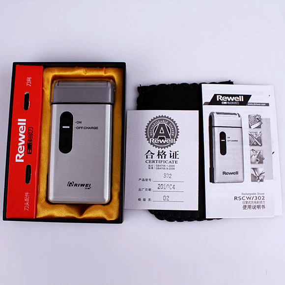 日威往复式电动剃须刀RSCW-302(原装正品)日威剃须302刮胡刀|ruв категории личный уход/Здравоохранение/массажное оборудование, инструмент для чистой красоты, бритва - от Buy2taobao.com для оказания профессиональной услуги покупки агента Taobao