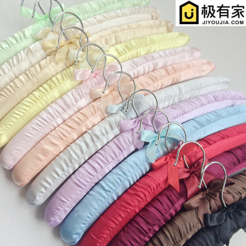 38cm无痕包布衣架布艺衣挂家用成人衣服架衣撑子酒店宾馆海绵裤架在类目 收纳整理, 衣物洗/晒/护理用具, 衣架中 - 来自Buy2taobao.com提供专业的淘宝代购服务