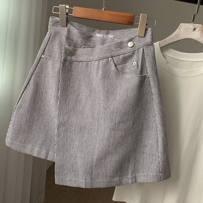 包邮 短裙女潮夏季新款韩版a字裙百搭半身裙女潮34318