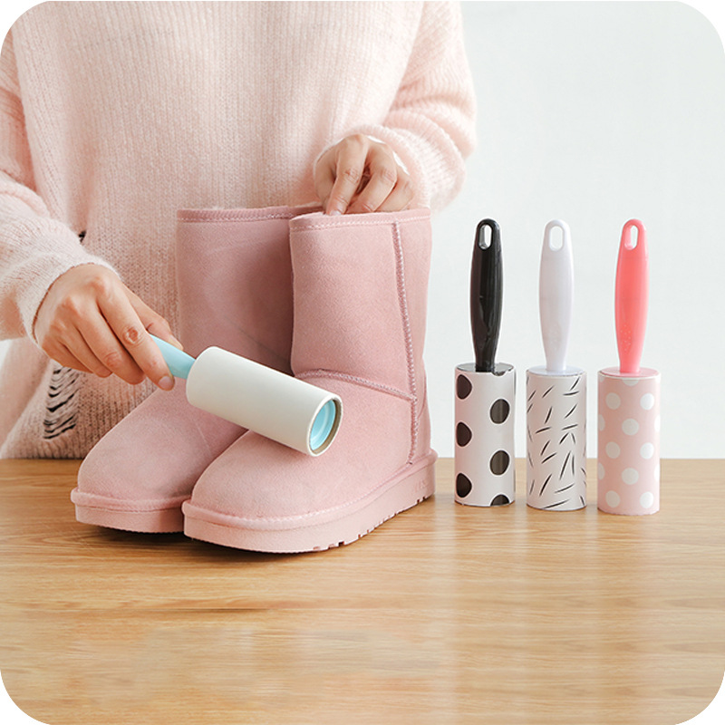 粘毛器可撕式粘尘纸滚刷吸粘毛去除毛器衣物衣服黏沾毛刷滚筒在类目 收纳整理, 衣物洗/晒/护理用具, 衣物除尘滚/粘毛滚中 - 来自Buy2taobao.com提供专业的淘宝代购服务