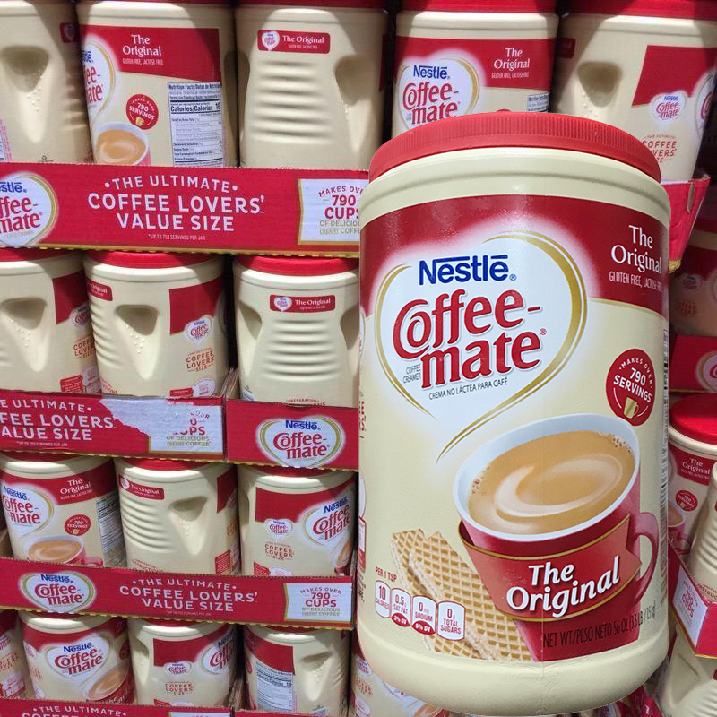 美國直郵 Nescafe雀巢金牌咖啡伴侶 不含反式脂肪酸乳糖原味1.5KG在類目 咖啡/麥片/衝飲, 速溶咖啡/咖啡豆/粉, 咖啡伴侶/輔料, 奶精中 - 來自Buy2taobao.com提供專業的淘寶代購服務