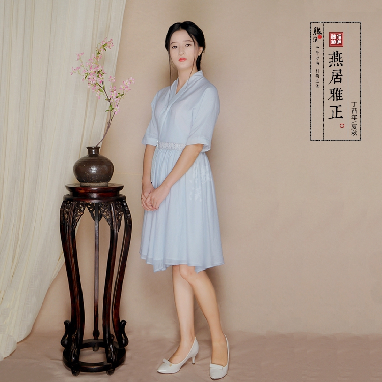 缘汉汉服燕居雅正 汉元素时装连身裙原创国风文艺小清新|msdalam kategori Butik wanita / wanita, pakaian/pakaian kebangsaan/peringkat pakaian, pakaian kebangsaan/pakaian - dari Buy2taobao.com untuk memberikan perkhidmatan ejen Taobao profesional membeli