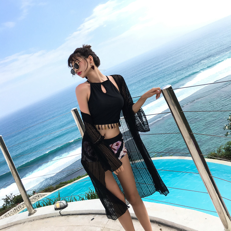 泳衣女三件套比基尼蕾丝罩衫遮肚显瘦小胸钢托聚拢韩国温泉游泳衣在类目 运动/瑜伽/健身/球迷用品, 游泳, 比基尼中 - 来自Buy2taobao.com提供专业的淘宝代购服务