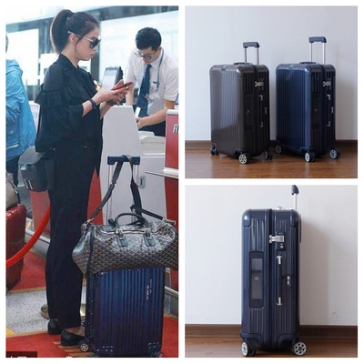 rimowa日默瓦旅行箱行李箱拉杆箱明星同款salsa deluxe