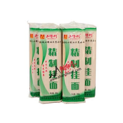 五得利挂面 精制挂面 面条 拉面 500g 营养健康天麦然