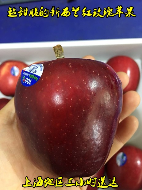 新西兰进口 皇后红玫瑰 脆甜 QUEEN APPLE 苹果(一箱15枚)在类目 水产肉类/新鲜蔬果/熟食, 新鲜水果, 苹果中 - 来自Buy2taobao.com提供专业的淘宝代购服务