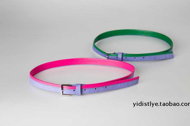 TED女士腰带 撞色时尚糖果色百搭腰带 真皮进口牛皮皮带女|msdalam kategori Aksesori/Belt kulit/Hat/Muffler, tali pinggang/tali pinggang kulit/pinggang - dari Buy2taobao.com untuk memberikan perkhidmatan ejen Taobao profesional membeli