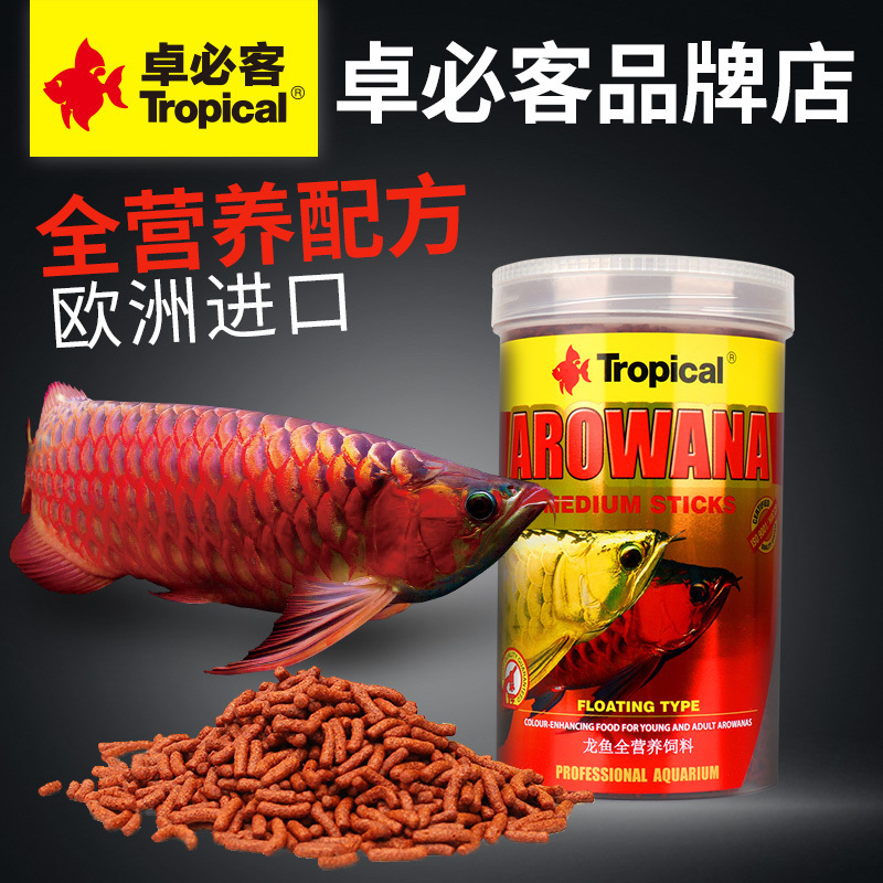 Tropical卓必客 龙鱼全营养鱼粮肉食大型鱼饲料 红龙金龙鱼食|msdalam kategori haiwan peliharaan/makanan haiwan dan bekalan, Aquarium World, makanan ikan hiasan - dari Buy2taobao.com untuk memberikan perkhidmatan ejen Taobao profesional membeli
