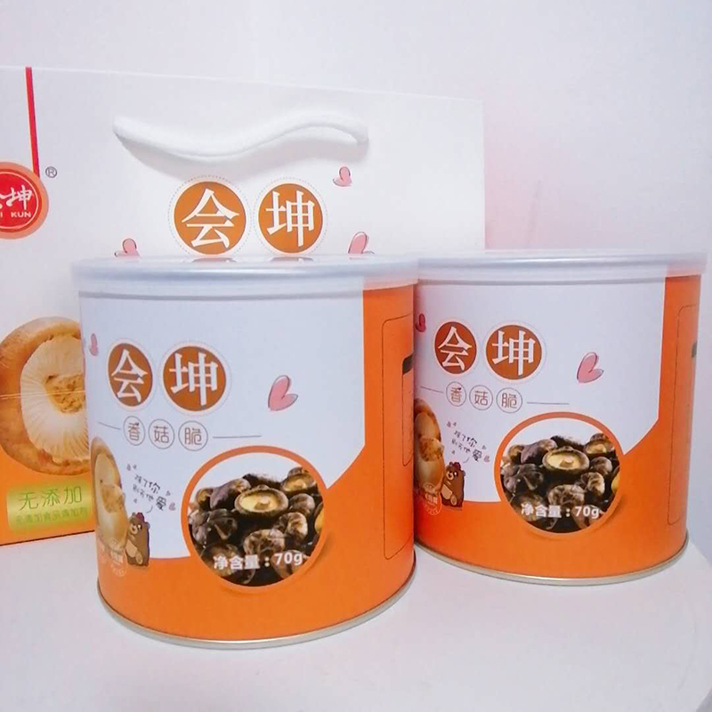 会坤香菇脆 蔬菜香菇干蘑菇干儿童孕妇网红休闲零食小吃特产六罐在类目 零食/坚果/特产, 蜜饯/枣类/梅/果干, 蔬果干中 - 来自Buy2taobao.com提供专业的淘宝代购服务