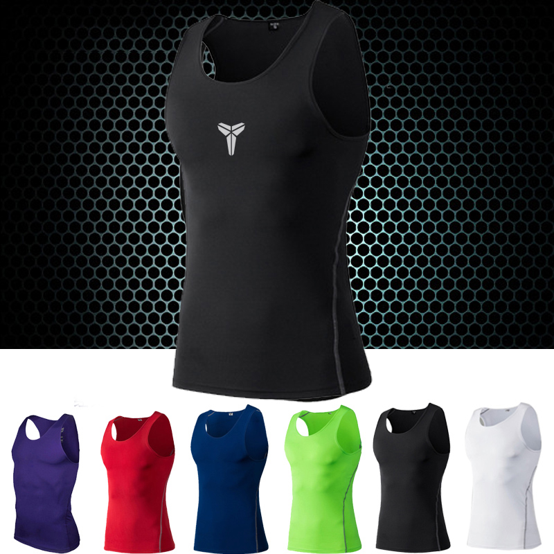 PRO Kobe Tight fitting Training Vest Quick drying Tights Elastic force Basketball Training clothes Quick drying ventilation T-shirtin the Sportswear/Casual Clothing , Fitness Apparel , Fitness clothing category - from Buy2taobao.com to provide professional Taobao agent buy service