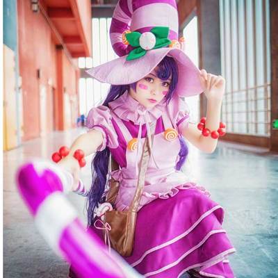游戏cosplay服装女英雄联盟lol璐璐cos服露露仙灵女巫裙子衣服