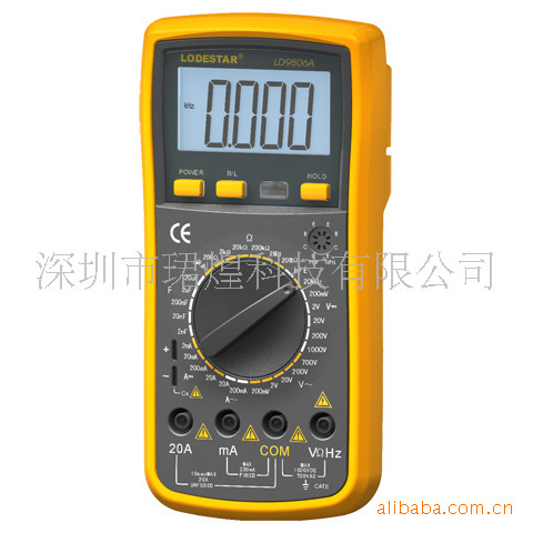 乐达LODESTAR LD9806A 4.1/2位数手持式字万用表在类目 五金/工具, 仪器仪表, 万用表中 - 来自Buy2taobao.com提供专业的淘宝代购服务