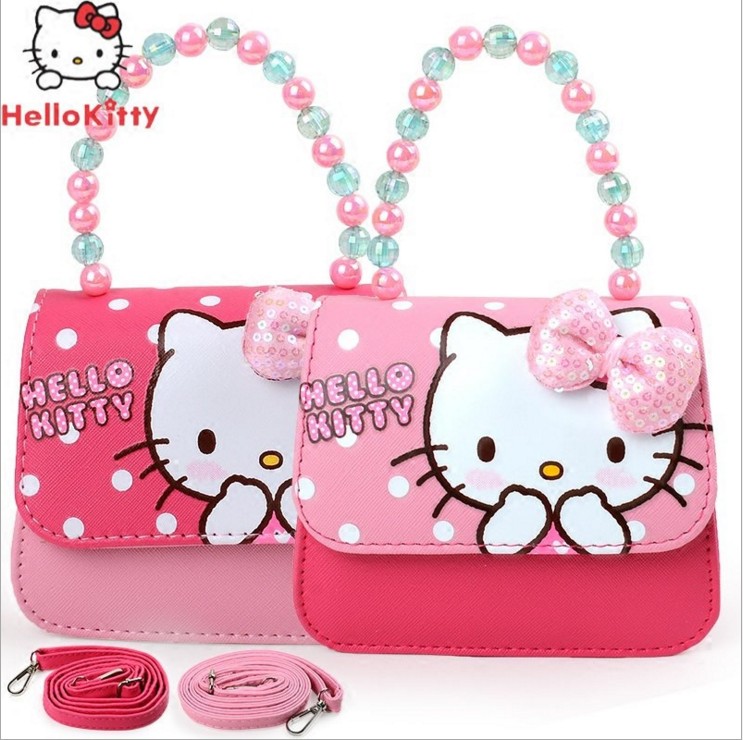 Disney Children hellokt Hello Kitty fashion Little bag girl handbag lovely One shoulder Messenger knapsackin the Toy/Childs/Puzzle/Building block/Model , Bags for children/Backpack/Bags , Messenger Bag/Bag/Purse category - from Buy2taobao.com to provide professional Taobao agent buy service