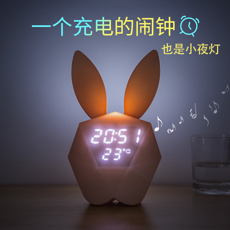 带时间表声控电子智能多功能闹钟创意学生夜光静音小夜灯抖音同款在类目 家装主材, 灯具灯饰, 小夜灯中 - 来自Buy2taobao.com提供专业的淘宝代购服务