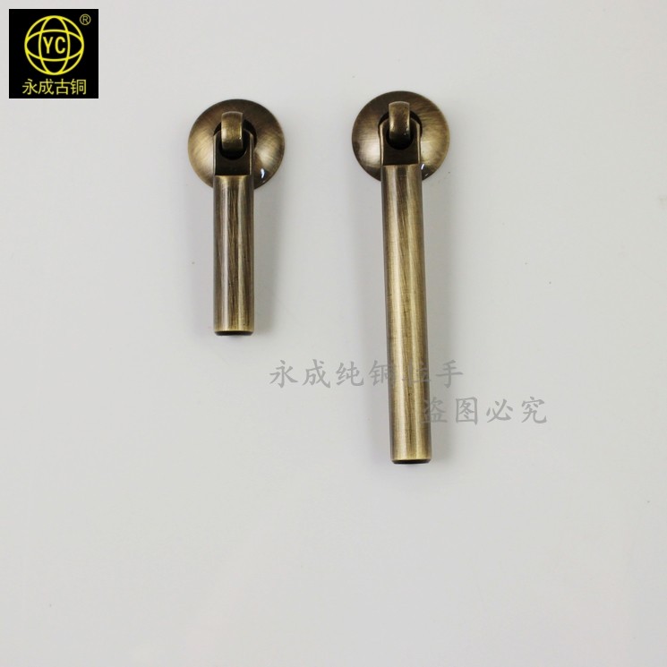 YC129 中式铜配件家具五金老式 抽屉拉手仿古 柜门拉手 纯铜实心在类目 基础建材, 家用五金, 拉手, 小拉手中 - 来自Buy2taobao.com提供专业的淘宝代购服务